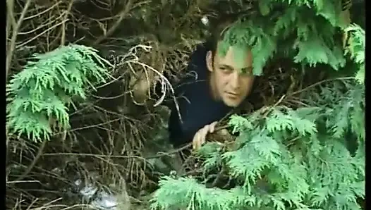 Lezbiyen düet açık havada çok ateşli.