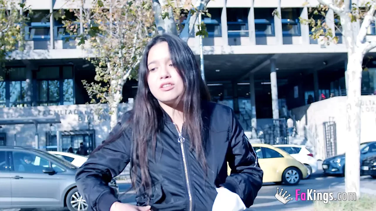 Aimi shows herself in public before fucking her BF for our cameras