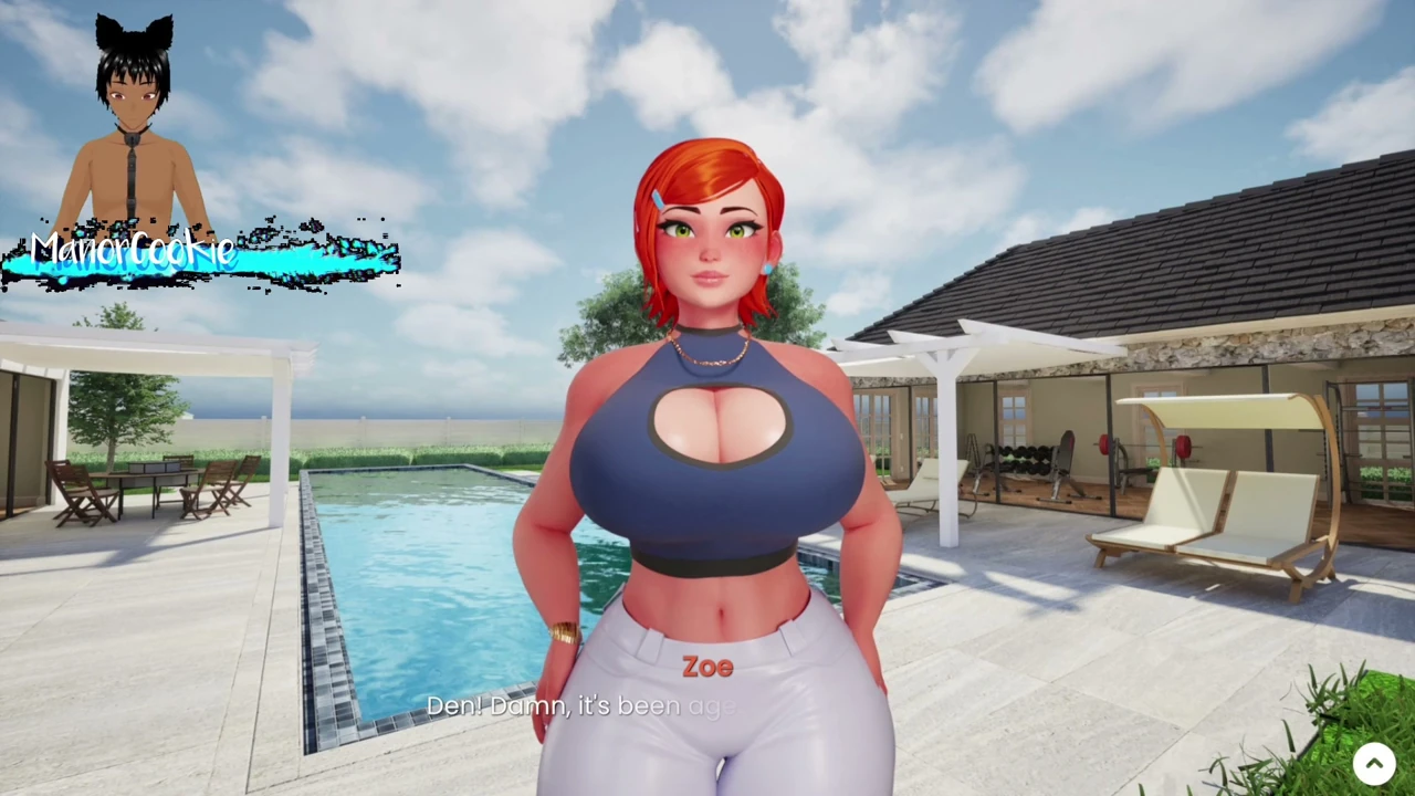 Mansion Days – Playing a game with Raven and filling her mouth with cum!