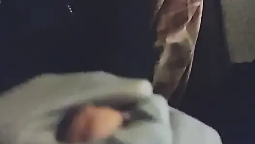 Çorapla elle muamele yavaş çekim