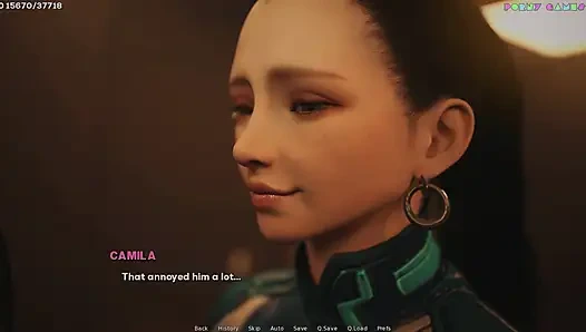 Shamandev'in arzu gölgeleri - mavi bir büyük zenci yarağının sikilmesine izin veriyor, ateşli şakacı, 63