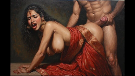 Üçlü seks, sürtük ağzına ve amına yarak alıyor