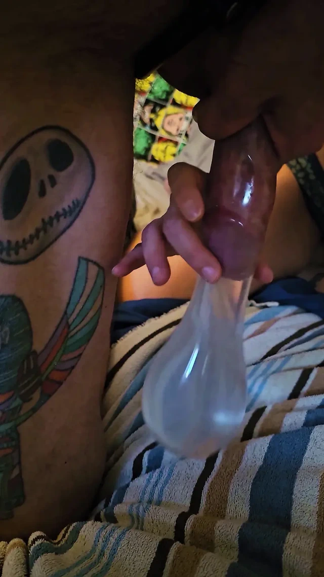 A CONDOM filled with HOT WATER makes for the BEST HAND JOB in the World