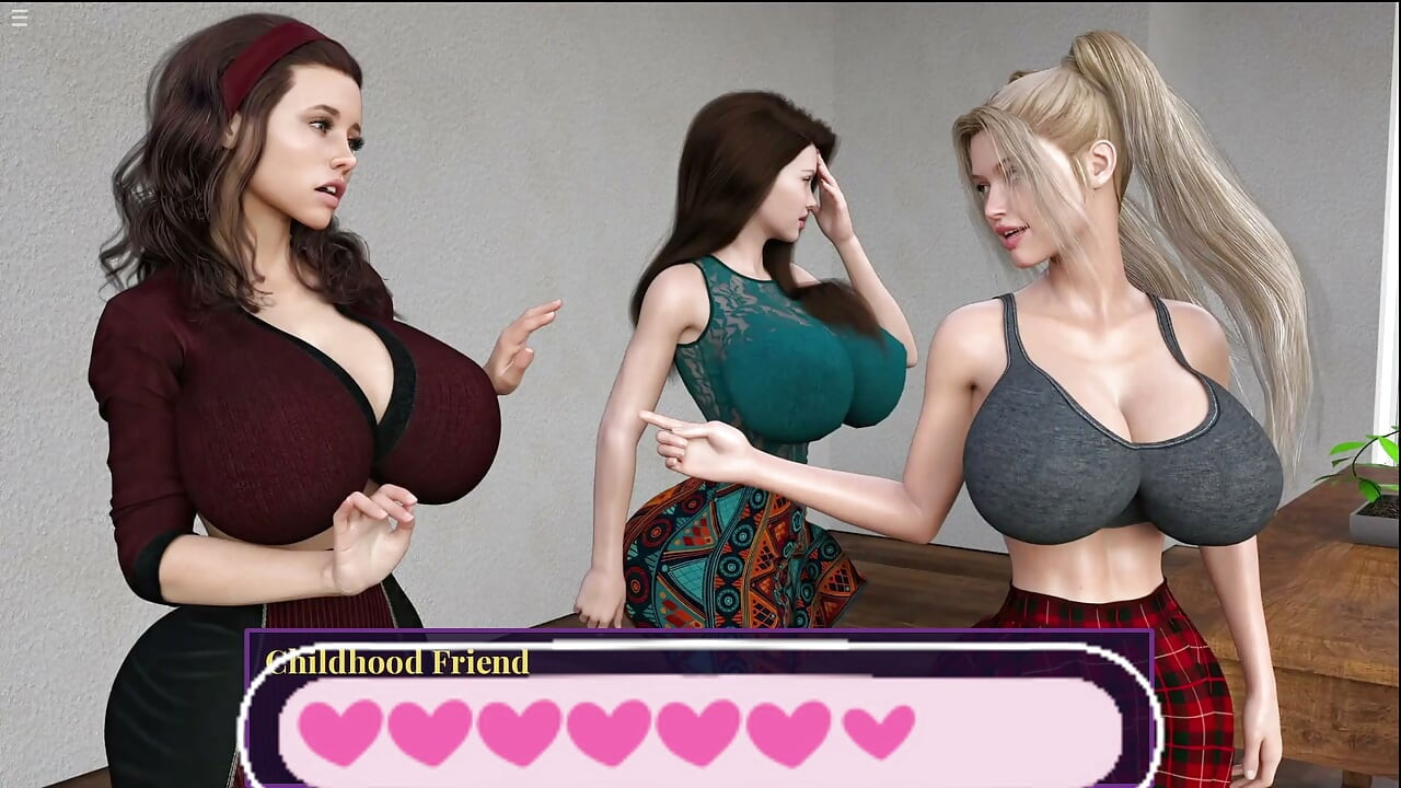 Oyun büyük memeli ve meme uçlu üç seks orta yaşlı seksi kadın