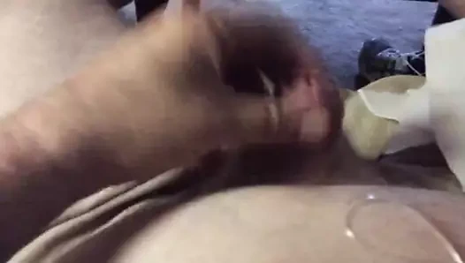 Just jacking and cum