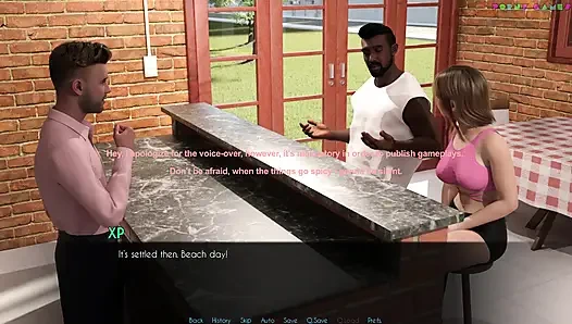 Happyly Ever After przez Escovic Games - Seks na plaży z BBC Friend i Mężulek 4