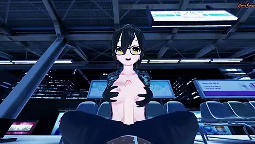 Roboco pov becerdin ve misyoner Creampie verilen - hololive