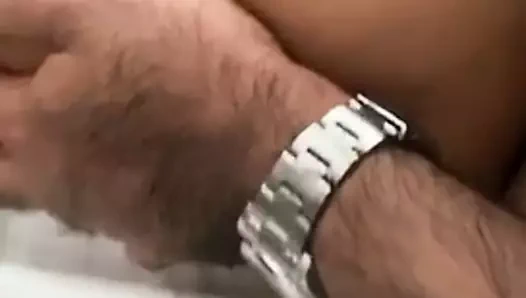 Londra'da sünnetsiz: sıkı Alman kedi kahverengi horoz