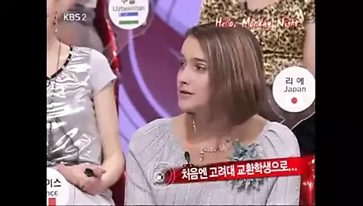 Anais, fransız kadın julienne quebec eski fransızca konuşuyor