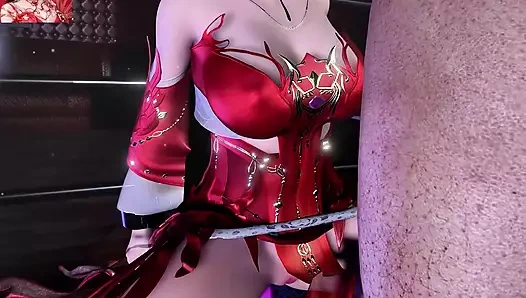 Cyber Girl with Booty Powers- 3D Animation Hentai