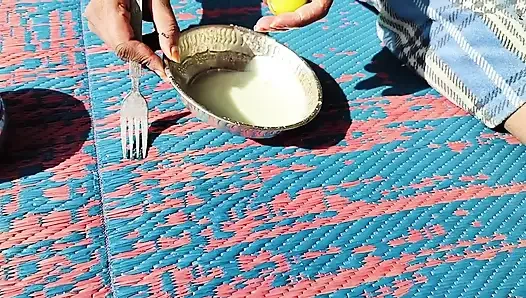 Hintli kadın hintçe ses kaydı ile sert seks yapıyor