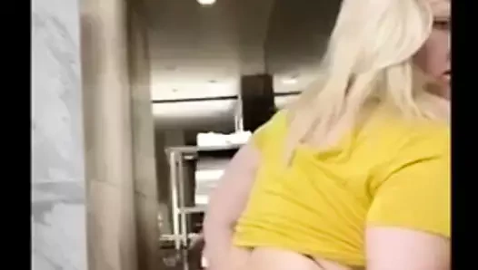 seksi kalın sarışın