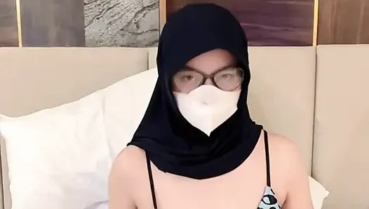 My Girl Playing In Bed Wearing Seductive Pajamas