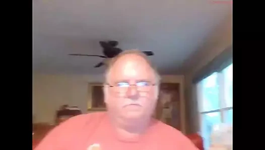 Tombul dede kamerada boşalıyor