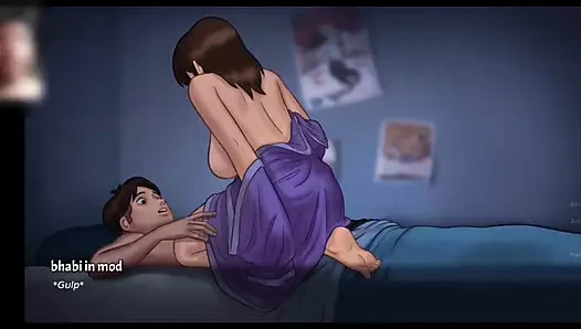 Horny Stepmom Debbie got fucked by his stepson cum inside pussy