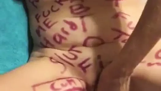 Benim için amına yumruk sokuyor! fabio030