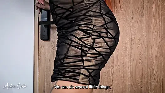 POV: I'm waiting for my neighbor to come out of her house so I can go and fuck her husband - Andrea Castro & Zack Whiter