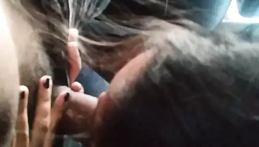 oral seks içinde the araba