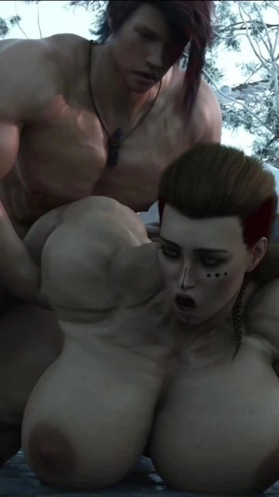 Conan Ragna ile sert eğitim alıyor sonra buhar banyosu pise dönüyor: sualtı ağzı dölü ve göt sikişi | Klip 1