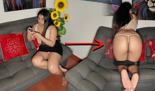 I FUCKED MY STEPFATHER'S NEW GIRLFRIEND AND LEFT ALL MY CUM INSIDE HER