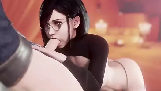 Kötü sesin en iyi animasyonlu 3 boyutlu porno derlemesi 703