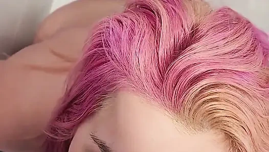 Oral seks ve yüze boşalma - Mandy Foxxx ve Seb Fox