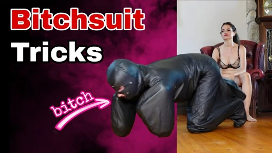 Training Zero Bitchsuit Leather Bondage Femdom Slave Tricks