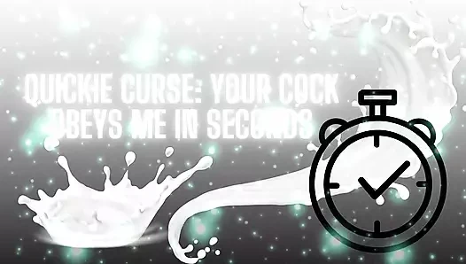 Şenlikli lanet - yarağın saniyeler içinde bana itaat ediyor