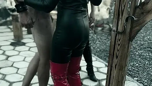 Durması için yalvarıyor - infernal sopalama - şaplak - binme kıralı