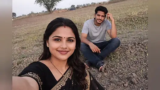 Hintli desi evli kadın khet me romantik yerel romantizm videosu