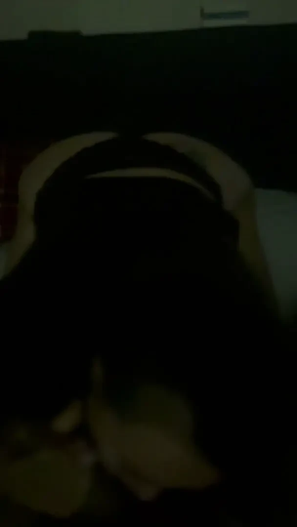 Ruby Exposed Siyah Tanga İçinde Sakso