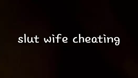 Hile sürtük karısı video göndermek için parmak oynuyor