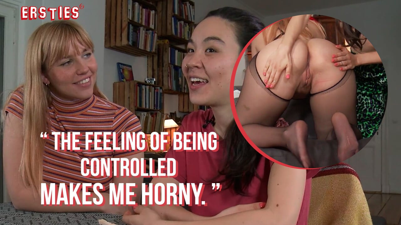 Ersties - seksi Kanadalı kız ateşli bir İsveçli kıza iyi vakit geçiriyor