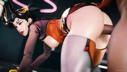 Tembel soba ateşli 3 boyutlu seks hentai derlemesi -16