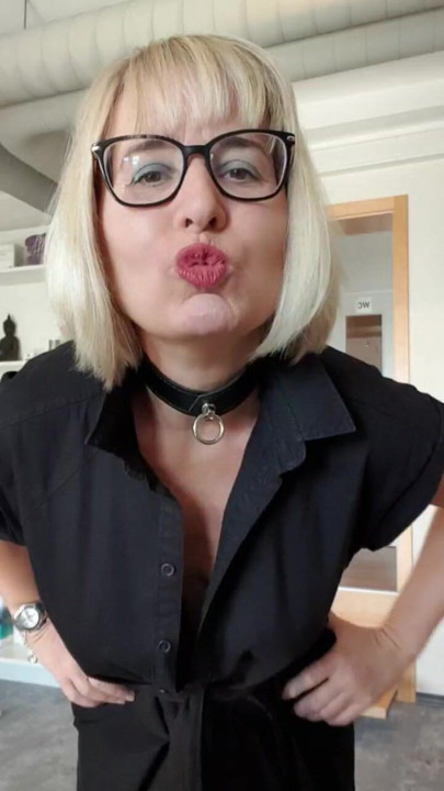 İş için özel bdsm elbise