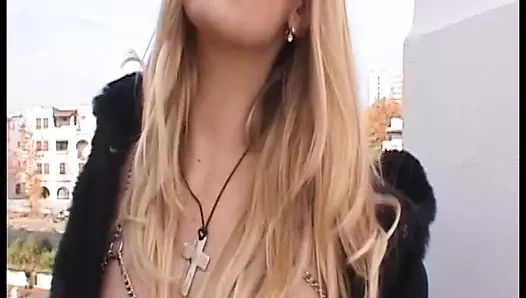 Beautyful series of bitch inside a Gangbang with BBC #5