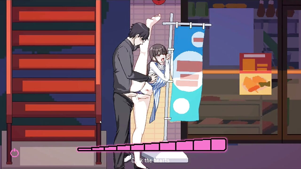 Hentai Oyunu - Apartman Seks Sahneleri - Komşu Seks Sahnesi - Sansür