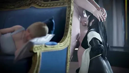 Kötü sesin en iyi animasyonlu 3 boyutlu porno derlemesi 338