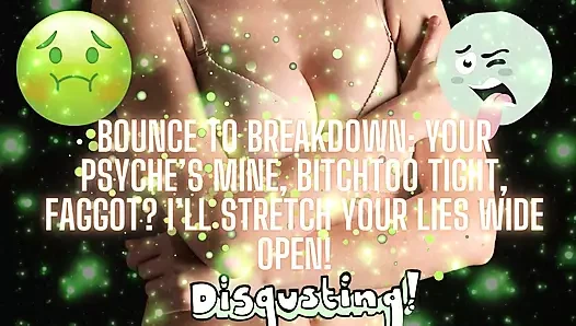 Sinir krizine zıplama: senin ruhun benim, kaltak