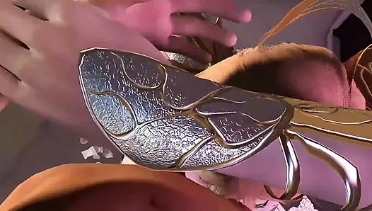 3 boyutlu kostümlü süper model ıslak amcığını sikmek için büyük yarağı azdırıyor ve orgazm oluyor