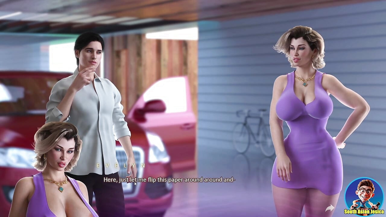 İri göğüslü orta yaşlı seksi kadın çamaşır makinesine sıkıştı - apocalust ep 6 - büyük göğüsler ve büyük göt - hentai oyunu