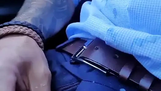 takım elbise pantolon masturbasyon