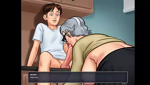 Yaz mevsimi efsanesi- genç kız sikiliyor - animasyon