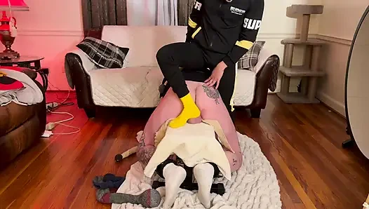 Ballbusting: The Needy Slave Before I Go Out