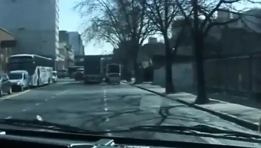 Minibüste harika eşcinsel seks sahnesi