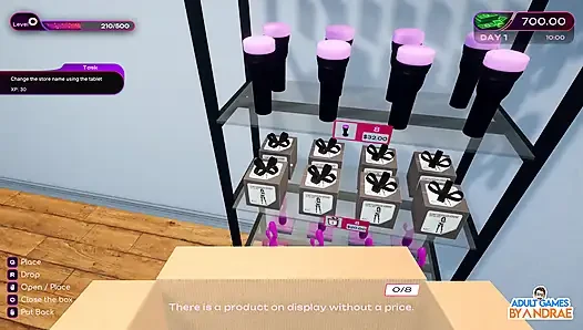 Love Shop Simulator oyunu bölüm 1 - kendi dükkan işimi kuruyorum