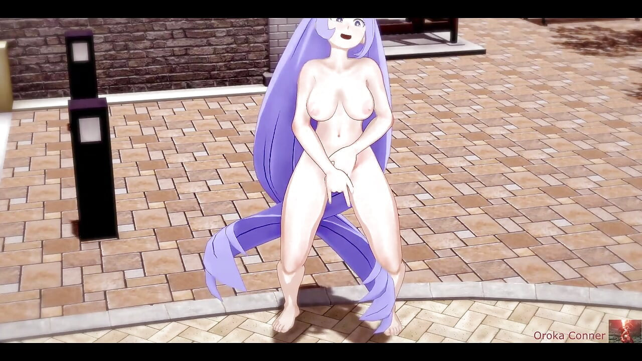 Hatou nejire koikatsu hentai'deki yerel bir parkta mastürbasyon yapıyor