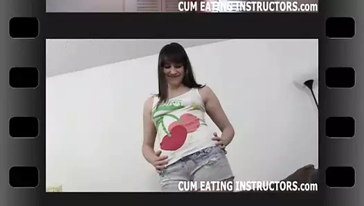 Sen bir cum bağımlısı küçük sürtük cei vardır