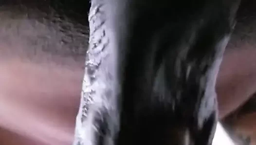 O ıslak şişman, fışkıran kediyi örneklemek zorundaydım