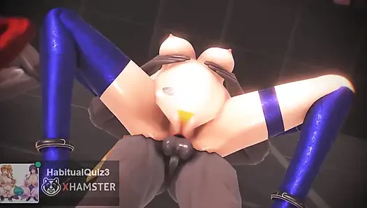 mmd r18  Kizuna AI & Mirai Akari FUCK Me sex dance ahegao ntr fuck hard dildo 3d hentai
